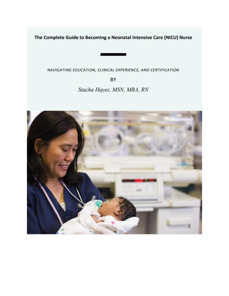 This book is an invaluable resource for anyone interested in becoming a NICU nurse or for current NICU nurses looking to expand their knowledge and skills. It will provide readers with a comprehensive understanding of the education, training, and certification required to excel in this challenging and rewarding field, as well as the practical knowledge and skills needed to provide the highest quality of care to newborns and their families. With this book, you will be well on your way to a successful and fulfilling career in neonatal intensive care nursing!